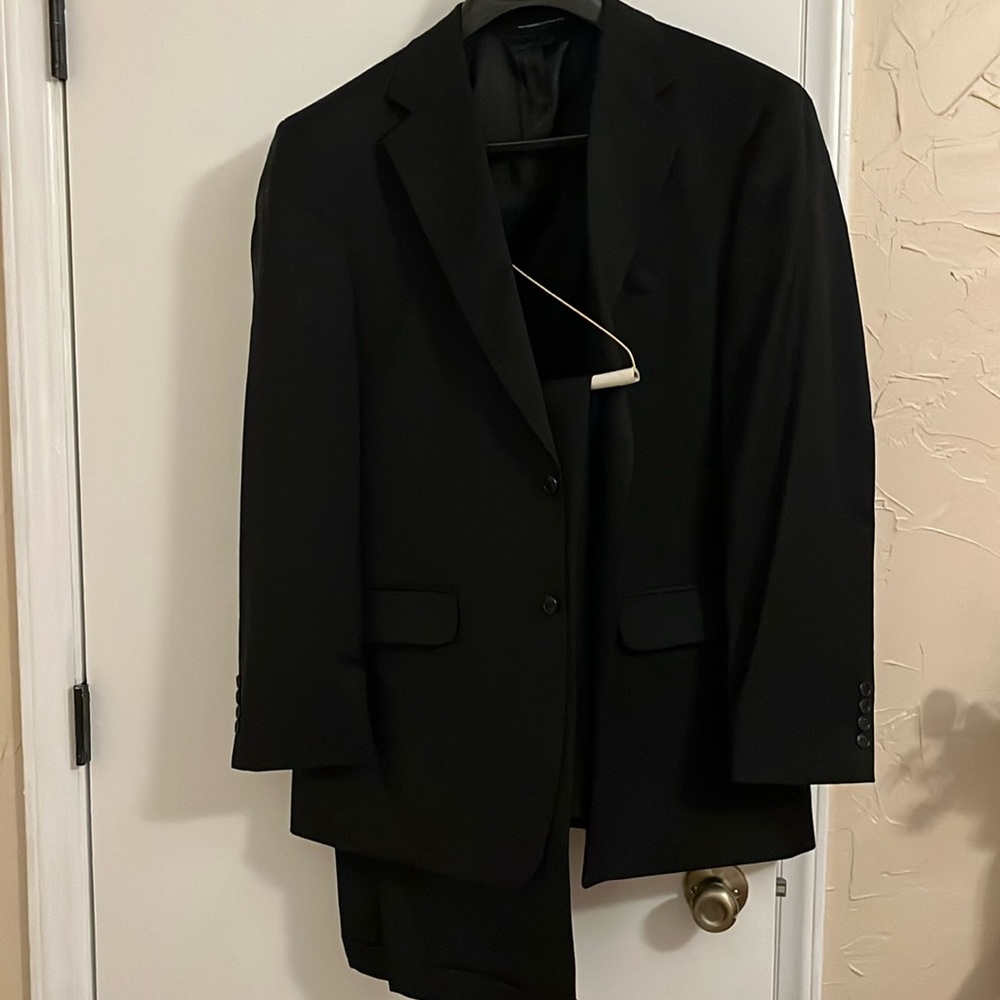 Men Stafford Suit Set. Tuxedo Pants and blazer